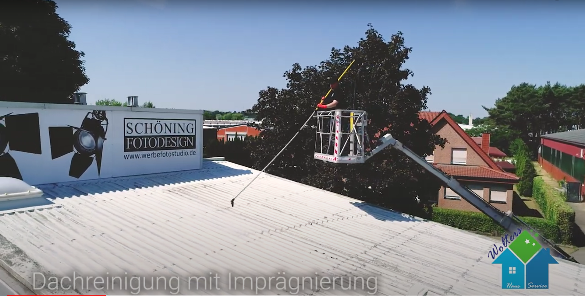 Dach-Komplettreinigung f&uuml;r Kunden in Geeste und dem Emsland.